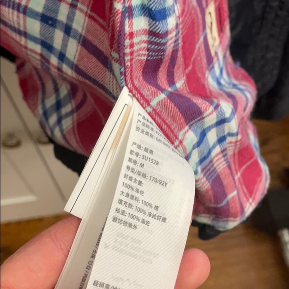 Hollister Navy Blue/Black Windbreaker Jacket - Picture 10 of 10